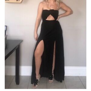 - Lioness Adrianne strapless maxi dress